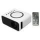 thumbnail image 2 of Miniproyector portátil Full HD 1080P LED Proyector de cine en casa Proyector de películas para iOS para Android Laptop Blanco Enchufe de EE. UU., 2 of 15