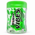 thumbnail image 1 of Trident Vibes Gomme Sans Sucre, Saveur Menthe Verte Rush, 1 Go-Cup (40 Pcs au Total), 1 of 2