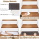 thumbnail image 5 of Alfombrilla de escalera antideslizante autoadhesiva | Acrílico suave absorbente | Alfombra de rayas silenciosas | Cortable lavable antideslizante | Duradero Resistente al desgaste | 30x8 pulgadas |, 5 of 7