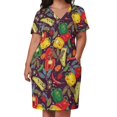 thumbnail image 2 of ¡Picante! Vestido holgado con bolsillos, tendencia de ropa para mujer 2025, vestido de noche, mono de verano para mujer., 2 of 6