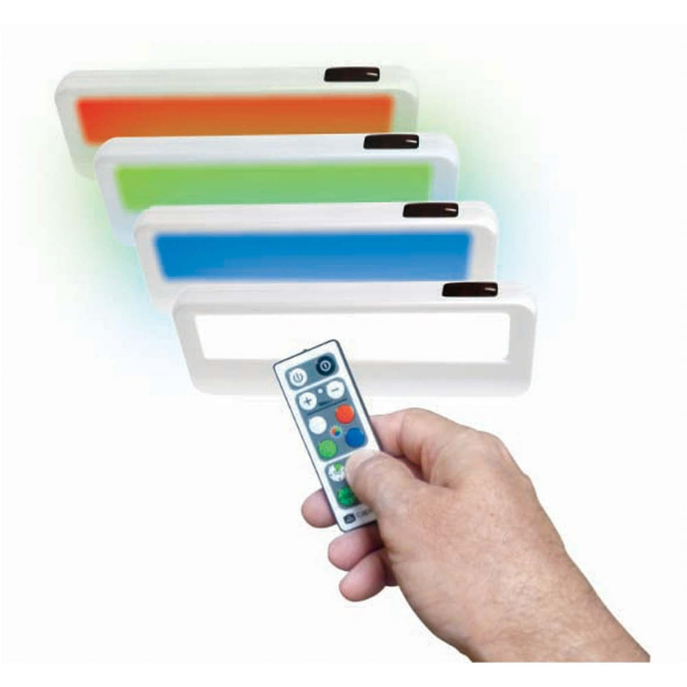 Capstone Commercial LED Accent Light Bars with Remote Control, 3Pack