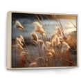 thumbnail image 2 of Designart "Sunset Breeze on the Beach I" Nautical & Beach Floater Framed Wall Art Print, 2 of 7