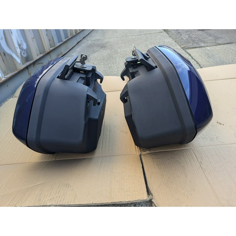 For Yamaha FJR1300 FJR 1300 Saddlebags Left+Right Side Cases Trunk