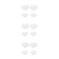 thumbnail image 1 of kurtrusly Semelles Ajustables pour Talons Hauts, Réparation de Talons Personnalisable, Blanc 3Set, 1 of 6
