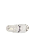 thumbnail image 6 of Dearfoams Cozy Comfort Women's Tipped Teddy Slide Slippers, 6 of 8