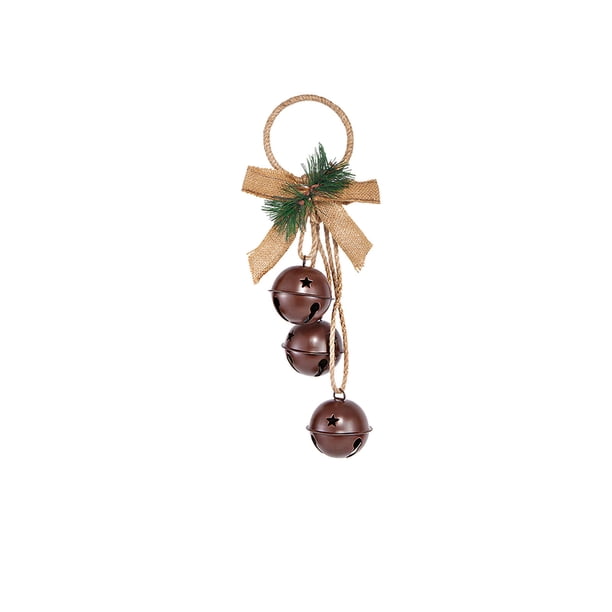 Decoración de Navidad, Campana de Navidad, Colgante Del Árbol de Navidad, Puerta Montada en la Pared, Decoración Del Techo, Decoración de la Escena de Vacaciones, Arreglo de Campana