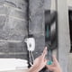 thumbnail image 2 of de jabón de montaje en pared para baño, 2 piezas, manual, champú , , bomba desinfectante, botella, caja, restaurante, oficina, cafetería Negro Individual Doble Baoblaze Dispensador de jabón de montaje en pared, 2 of 8