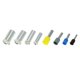 thumbnail image 4 of 390 Piezas Cobre Coche Alambre Férrulas Crimpado Kit 2 4 5 7 10 12 14 16 AWG, 4 of 7