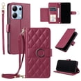 thumbnail image 5 of Funda tipo billetera GANGXUN para Xiaomi Redmi Note 13 4G – Tapa abatible con correa para mujer, 5 of 5