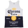 thumbnail image 2 of Official Corona Extra Bottle Label Print Mens Tank Top, 2 of 2