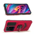 thumbnail image 5 of Hybrid Magnetic Shockproof Cover with Kickstand Cell Phone Case for TCL K32 5G, Red, 5 of 6