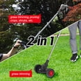 thumbnail image 5 of YouLoveIt 12V Electric Grass Trimmer Weed Eater Cordless String Trimmer Grass Trimmer Brush Cutter Edger Lawn Tool Weed Whacker String Trimmer for Garden & Yard, 5 of 7