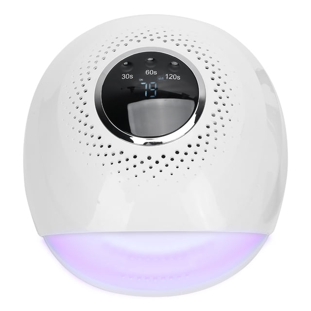 Máquina de curado de uñas, máquina de secado de gel de uñas LED UV recargable de 84 W, lámpara secadora de uñas, estándares líderes en la industria