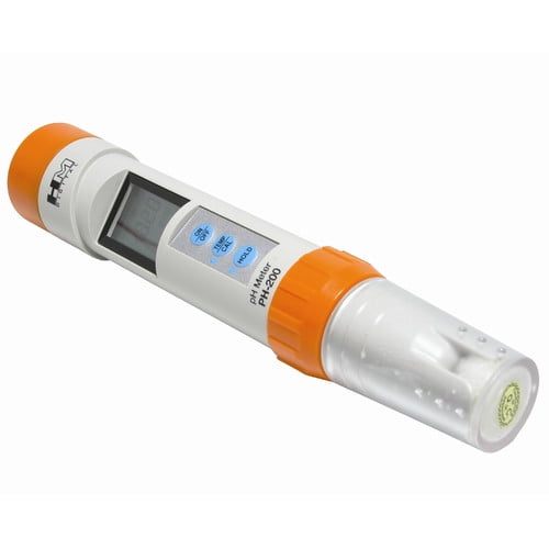 HM Digital pH Meter PH-200 Waterproof Handheld Portable Water Quality Tester Pen 