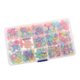 thumbnail image 3 of Abalorios de Acrílico de Colores en una Caja para Artesanías de Collar y Brazalete Sunnimix kit de fabricación de joyas para niños, 3 of 8