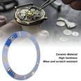 thumbnail image 3 of Ceramic Watch Bezels Insert, Watch Bezels Insert  40mm Diameter Beautiful Luminous Clear Scale  For Perfect Fitment For Watchmakers White Character Black Back,Gold Character Black, 3 of 8