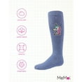 thumbnail image 6 of MeMoi  Glitter Unicorn Knee-High Socks - Girls - Female, 2, Denim, 6 of 7