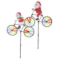 thumbnail image 4 of Gymnture 2 Bike Wind Xmas Garden Pinwheels - Random Pattern, 4 of 10