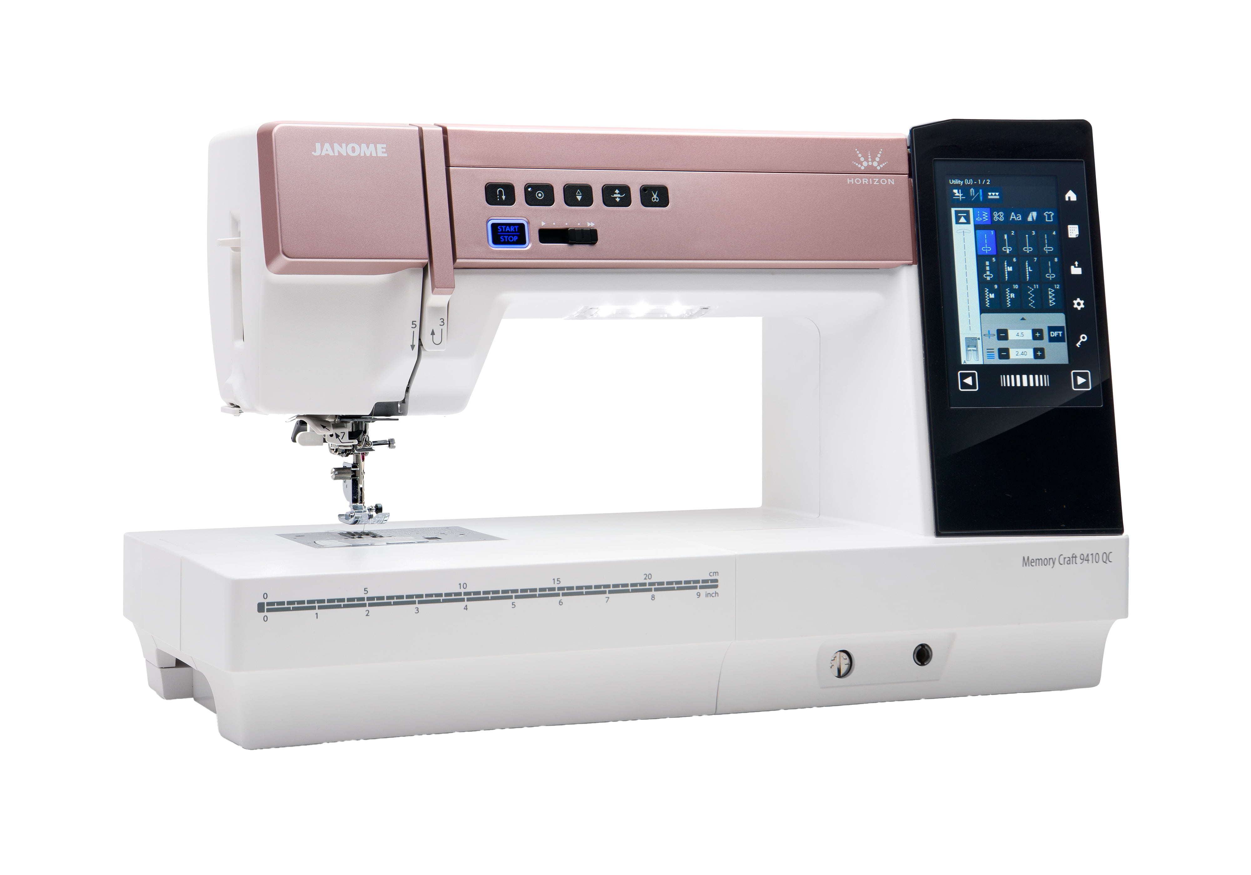 Janome Horizon Memory Craft 9410QC Sewing & Quilting Machine with 300 Stitches