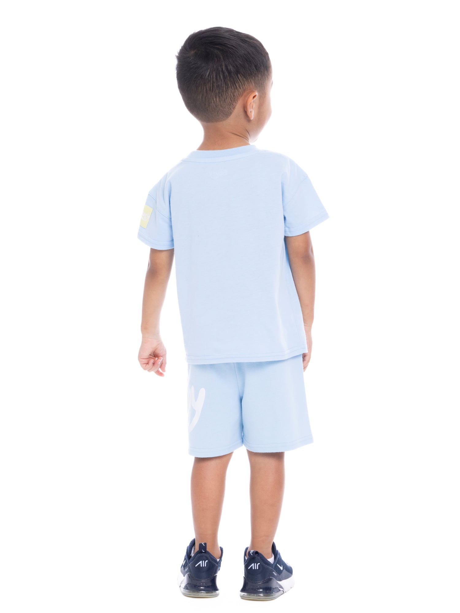 Bluey Toddler Easter Graphic Tee and Shorts Set, 2-Piece, Sizes 12M-5T