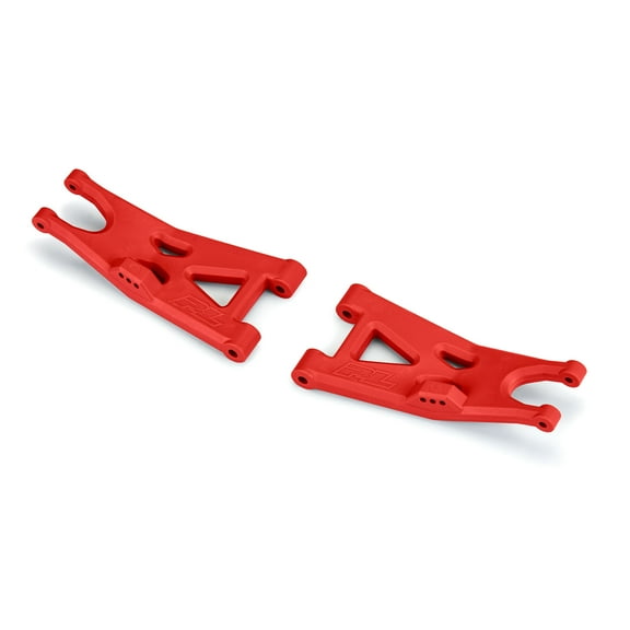 Pro-Line Racing Bash Armor Front Suspension Arms Red for ARRMA 3S Vehicles PRO639907