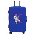 thumbnail image 1 of Housse de Valise Lavable Housse de Protection Anti-Rayures Housse Adaptée pour Motif Imprimé Astronaute Convient 18-32 Pouces 8astronaut letter K L, 1 of 6