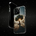 thumbnail image 6 of DistinctInk Hybrid (Acrylic / TPU) Clear Slim Fit Case for Apple iPhone 15 Pro (6.1" Screen) - "Harmony Under the Olive Tree: A Peaceful Palestine", 6 of 8