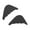 Black, variant on High Heel Toe Filler Inserts Adjustable Shoe Plugs for Big Shoes and Foot Pain Relief for Women Pumps and Professional Footwear Black