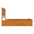 thumbnail image 4 of AFI Madison Queen Platform Bed with Matching Footboard and TwinXL Trundle, Light Toffee, 4 of 6