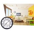 thumbnail image 2 of Termómetro Termómetro e higrómetro de pared grande para patio interior y exterior de 10 pulgadas, no se requiere batería para permitirle ver la temperatura y la humedad del día desde la distancia, 2 of 8