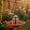 Red, variant on Esterze Hanging Solar Bird Bath Fountain, Solar Powered Cascading Water Fountain, Hanging Bird Bath with Solars Pump & Glass Bowl, Decorative Garden Bird BathFountain