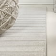 thumbnail image 4 of JONATHAN Y SCANDINAVIAN 8 x 10 Area Rug, Anders Arch Stripe Two-Tone - White/Cream, SCN107B-8, 4 of 10