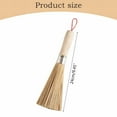 thumbnail image 3 of Clearance Cleaning Brush under $15 Wok Brush 2024 New Wok Cleaning Brush 12inch Wok Brush Wok Brush Long Handle Wok Brush With Hook For Cooking Pots Pans Dish And Grilling Utensils, 3 of 9