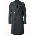 thumbnail image 1 of Mens Dark Grey 100% Cotton 44 Inck Overcoat, 1 of 1