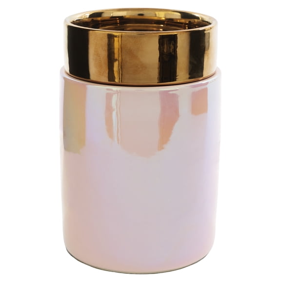 Mainstays Pink and Gold Chrome Ceramic Wax Warmer