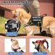 thumbnail image 2 of Chaleco para perros de servicio MOOGROU con etiqueta de identificación y 10 parches, color negro M, 2 of 7