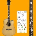 thumbnail image 1 of 5 Styles Fretboard Sticker Guitar Neck Decorations Ukulele Guitar Bass Parts, 1 of 6