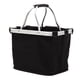 thumbnail image 1 of Soidarity Cesta delantera para bicicleta, bolsa plegable, soporte extraíble, bolsa para ciclismo, compras Ciclismo, 1 of 6