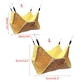 thumbnail image 2 of ZPAQI Double-Layer Hamster Hammock Cage Glider Bed Warm Hanging for Resting Playing, 2 of 19