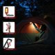 thumbnail image 4 of 1 Piece Powerful Rechargeable Work Light, LED Work Light Workshop Light with Magnetic Base, Torch Light with IP65 Waterproof, 7 Modes Mechanic Light f, 4 of 5