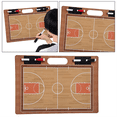 thumbnail image 4 of Basketball Coaching Board Play Board Basketball Clipboard Dry Erase Coaches Board Plan Demonstration Plays Strategizing, 4 of 5