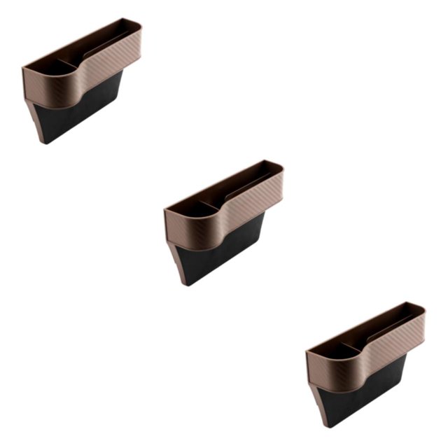Guardoinrt Gap Filler Organizer High Cup with Holder Performance Brown Left 3Set
