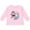 AD-Pink, variant on Inktastic Though She Be but Little Fierce Quote Girls Long Sleeve Toddler T-Shirt
