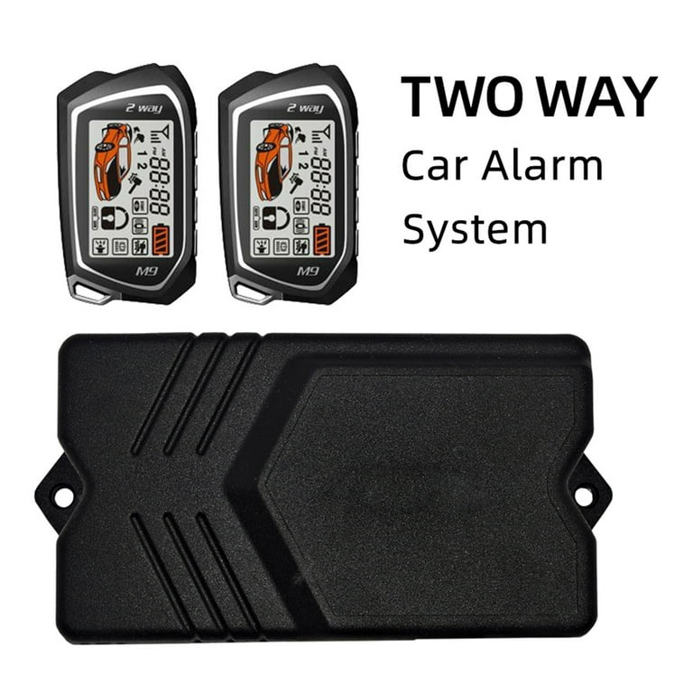 Two - Way Car Alarm Security and Remote Starter System IP802FN