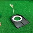 thumbnail image 1 of Golf Mini Putter Plate with Hole, Putting Practice Aid, Portable, Indoor, Outdoor, Chipping Training, Adjustable Tool 02, 1 of 5