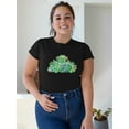 thumbnail image 2 of Succulent Ikebana T-Shirt Women -Image by Shutterstock, Female x-Large, 2 of 4