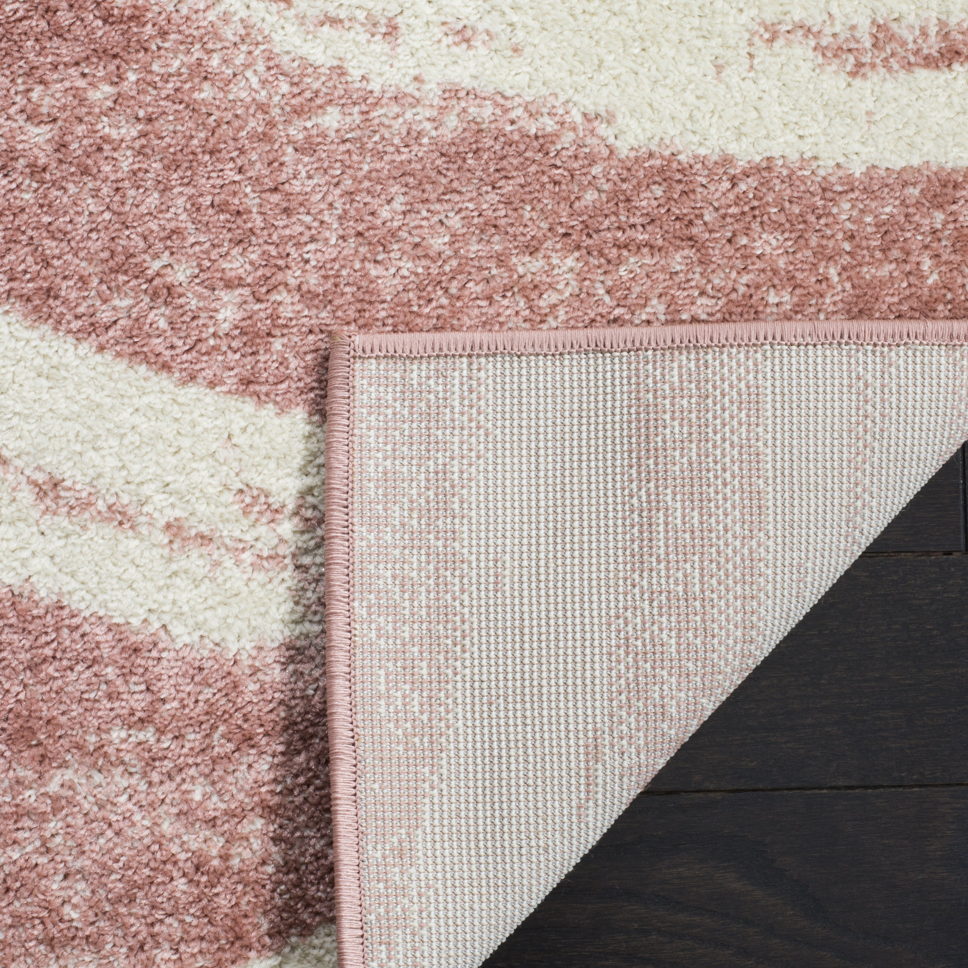Safavieh Adirondack Isidor Geometric Swirls Area Rug, Rose/Cream, 8' x 10'