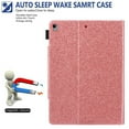 thumbnail image 3 of Dteck Smart Case for Apple iPad 9th Generation (2021) 10.2-inch,Magnetic PU Leather Card Holder Wallet Folio Case iPad 10.2" 8th/7th Gen Kickstand Automatic wake/sleep Cover,Rosegold, 3 of 5