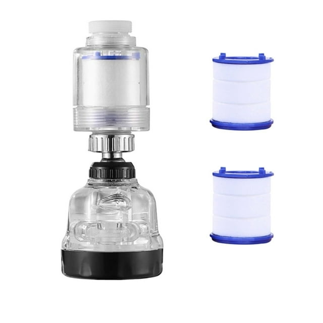 Rotating Splashproof Chlorine Removal Filter Aerator Sink Head Water Purify Faucet Water Saving Convenient To Install Clean ,Water Saving