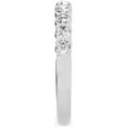 thumbnail image 5 of Unique Moments 1/2 Ctw Diamond Wedding Ring Stackable Womens Anniversary Band 10K White Gold, 5 of 5